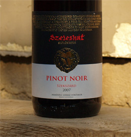 Szeleshát Pinot Noir 2007